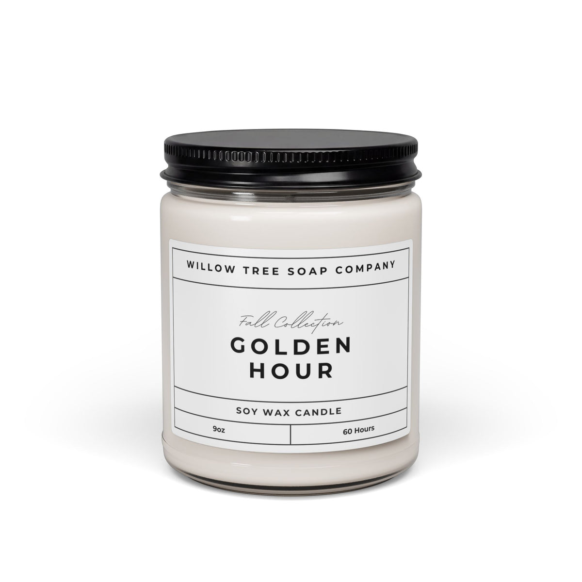 Golden Hour Scented Soy Candle, 9oz