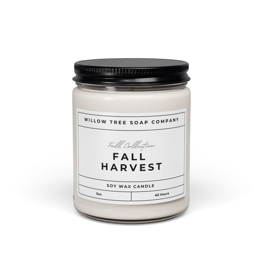 Fall Harvest Scented Soy Candle, 9oz