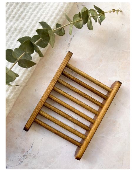 Bamboo Wood Soap Dish